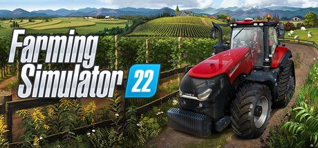 The Farming Simulator 22 game logo
